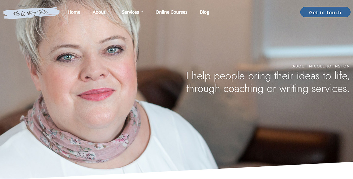 The Writing Tribe screenshot Banner photo for Nicole Johnston