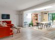 Interiors photography of open plan living area
