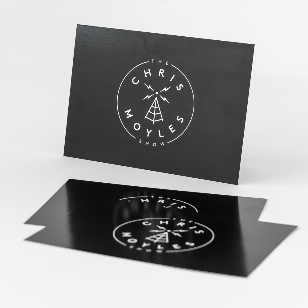Product photography of compliment cards