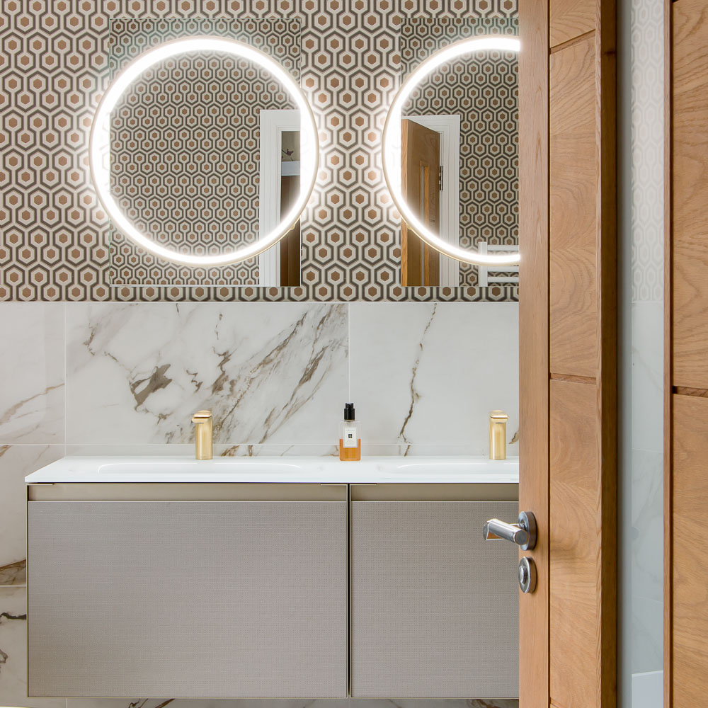 Interiors photography of luxury bathroom for Bromley Bathroom Co - 1
