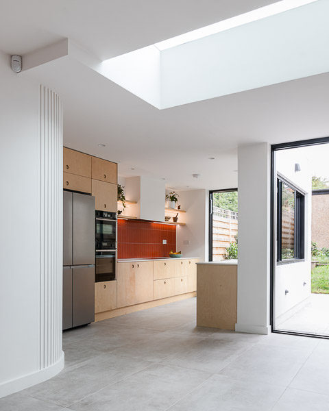 Interior Design Photography for Poulsom Middlehurst-39(480x600) Photograph of neutral open plan kitchen