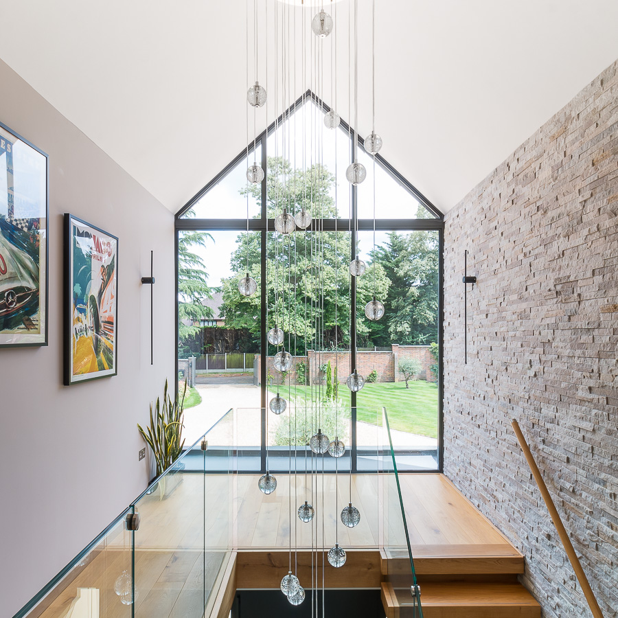 Property photography of new build house for GT Osborne Builders-85(900x900) Interiors photograph of apex window in new build house
